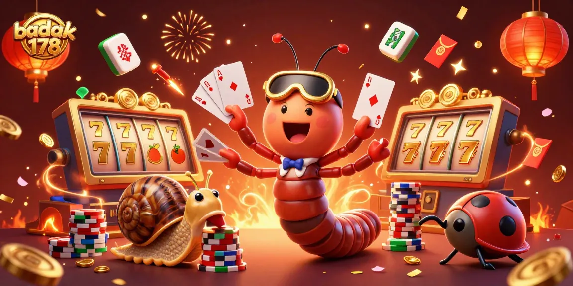 Engage with badak178's thrilling casino experience featuring dynamic characters and vibrant visuals.