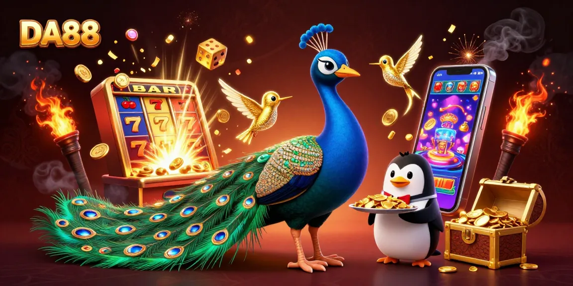 Engage with DA88 and win big at the casino with vibrant symbols and exciting characters.