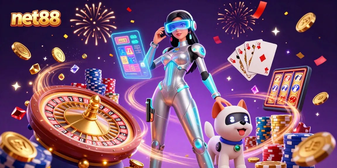 Engage with net88 by spinning vibrant slot reels and winning big at the digital casino.