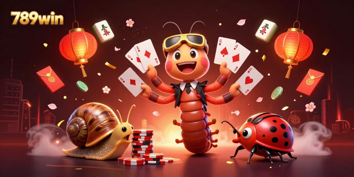 Join the excitement at 789win with colorful casino characters and dynamic gaming elements.