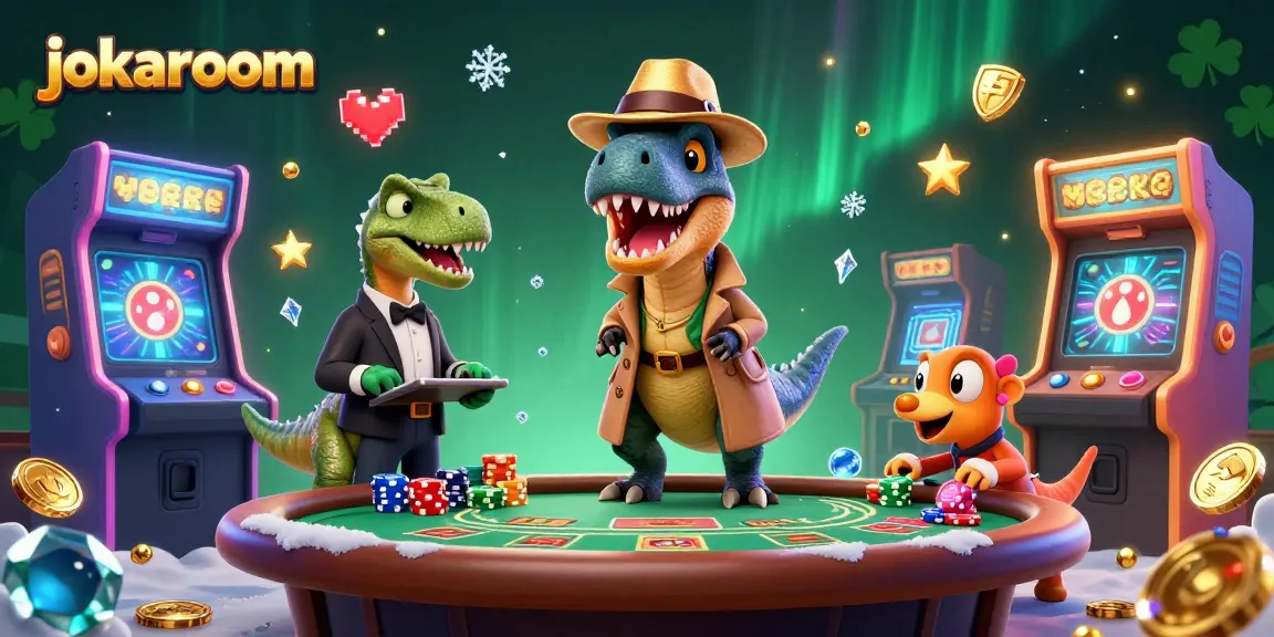 Play blackjack at jokaroom with a velociraptor card counter and a sly compy pickpocket.