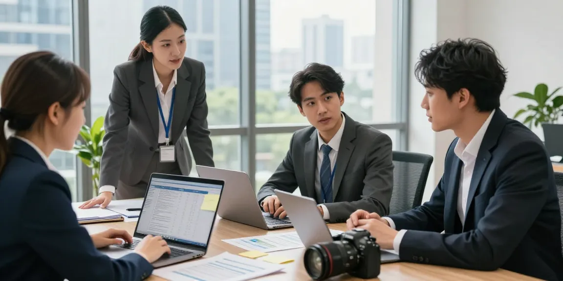 Collaborative discussion about instant merchant cash advance funding in modern office