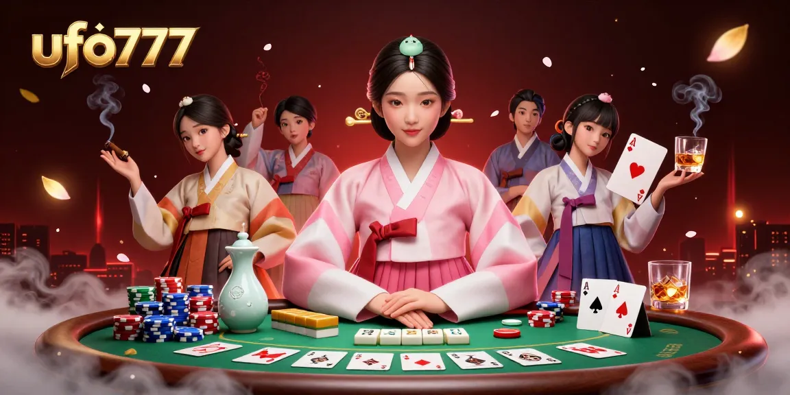 Bet on ufo777 with engaging poker scenes featuring a serene Asian woman in traditional dress