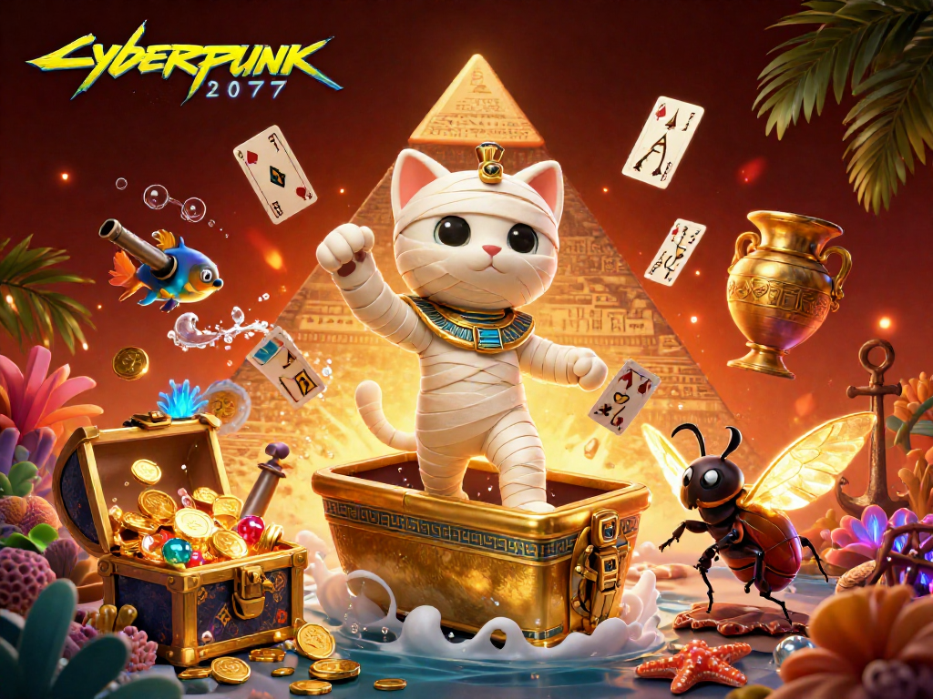 Giocando a Cyberpunk 2077 nel vivace casinò con elementi di gioco coinvolgenti.