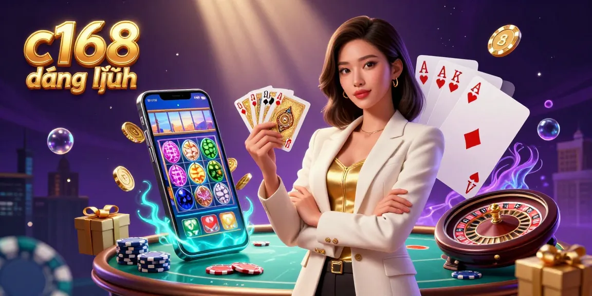 Engage with the exciting gaming world of c168 đăng nhập, a vibrant casino scene filled with dynamic elements and winning potentials.